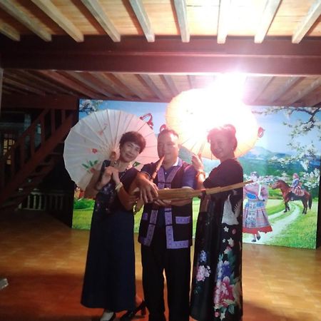 A Lin Homestay Bac Ha Экстерьер фото