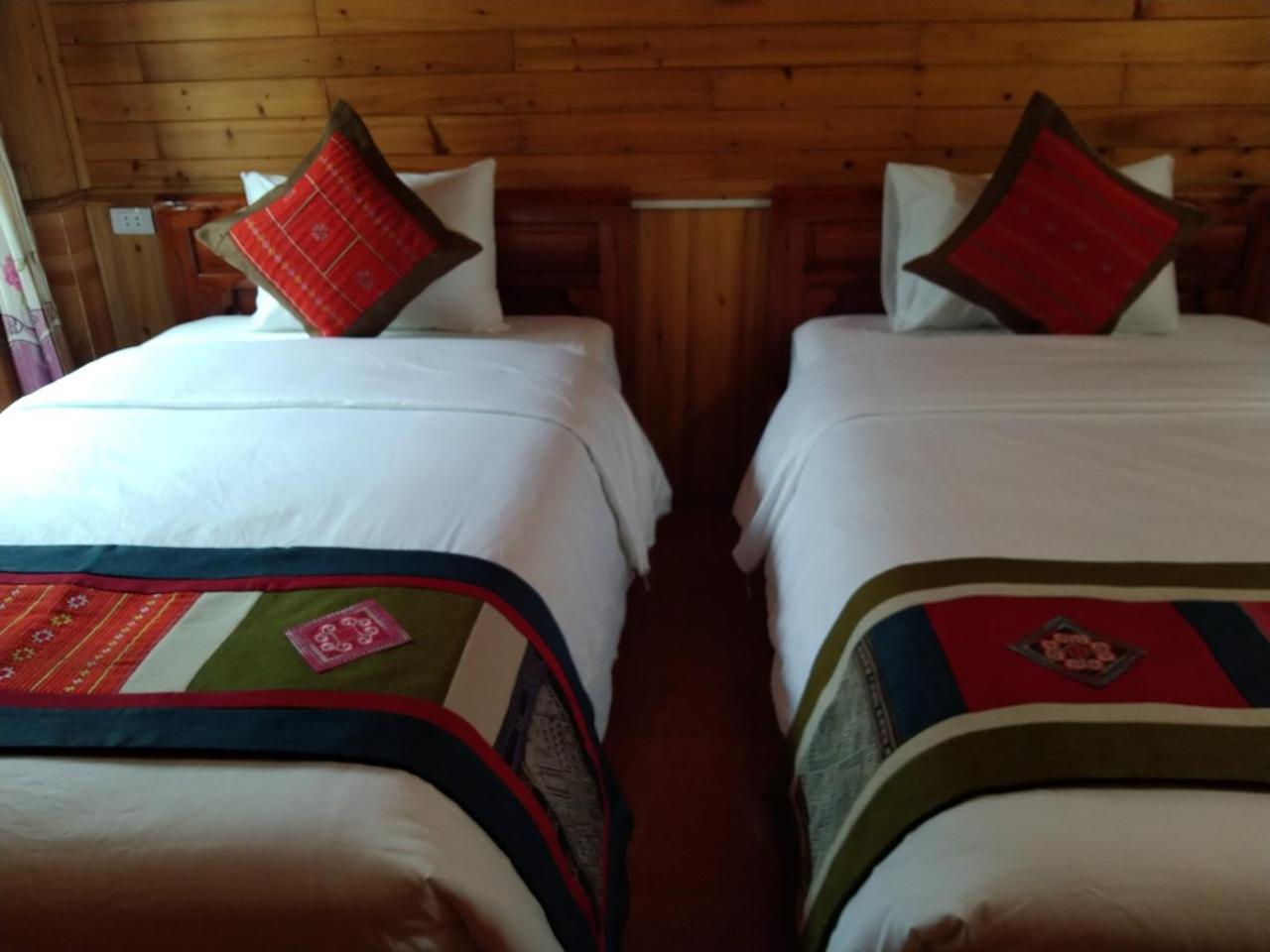 A Lin Homestay Bac Ha Экстерьер фото