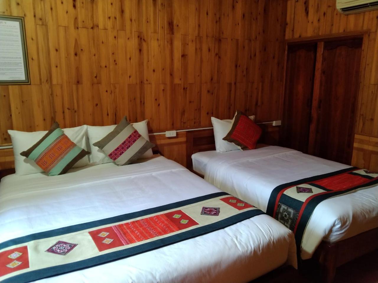 A Lin Homestay Bac Ha Экстерьер фото