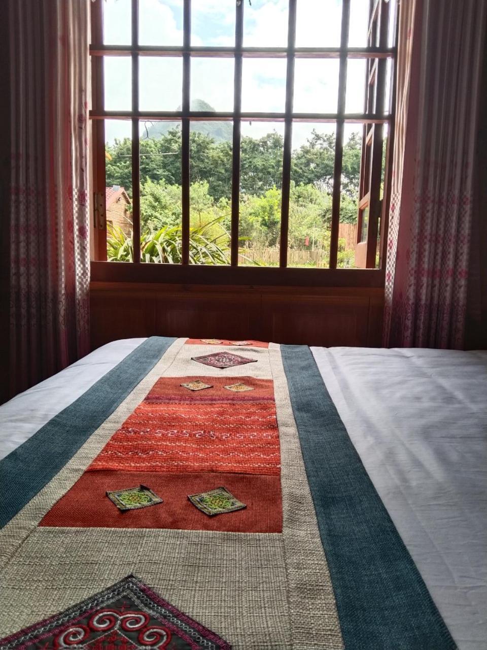 A Lin Homestay Bac Ha Экстерьер фото