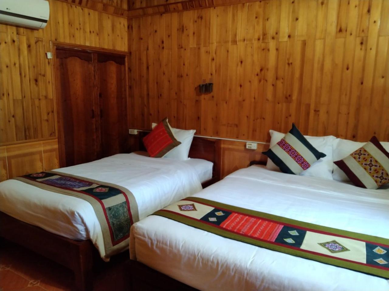 A Lin Homestay Bac Ha Экстерьер фото